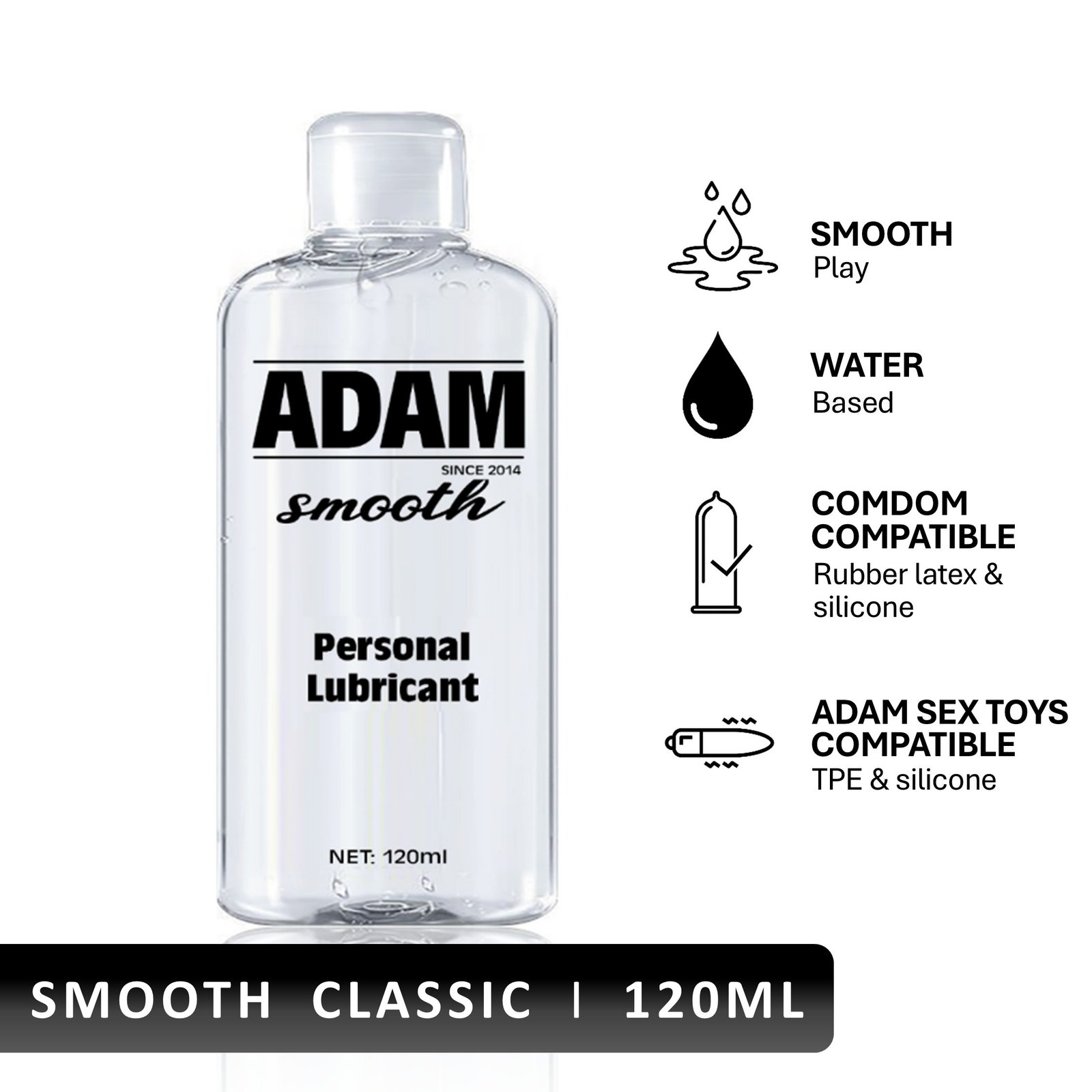 Adam Smooth Lubricant No.1 Lubricant For Sex In Malaysia