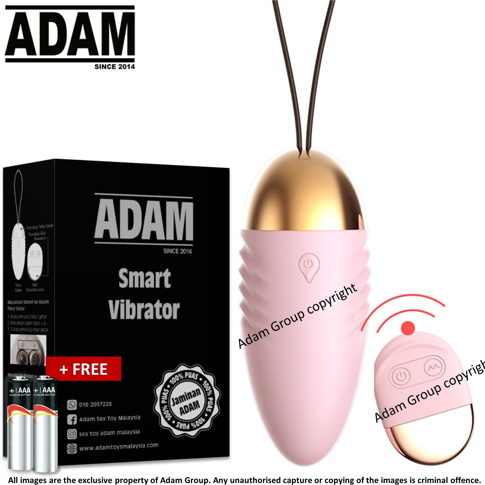 ADAM Smart Vibrator